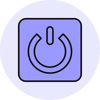 Power Button Vecto Icon vector