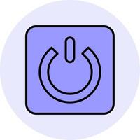 Power Button Vecto Icon vector