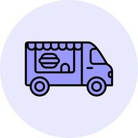 Food Truck Vecto Icon vector