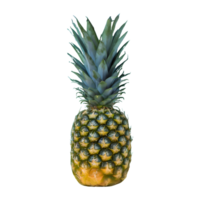 ai genererad ananas isolerat på transparent bakgrund png