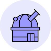 Space Observatory Vecto Icon vector