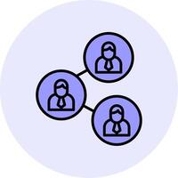 Network Vecto Icon vector