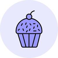 Cupcake Vecto Icon vector