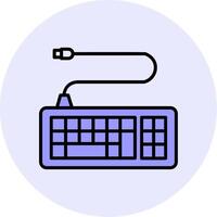 teclado vecto icono vector