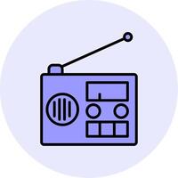 Radio Vecto Icon vector