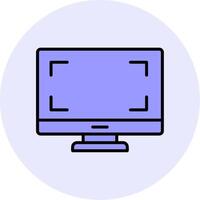 monitor vecto icono vector