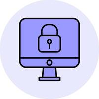 Padlock Vecto Icon vector