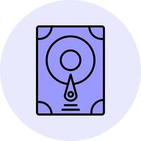 Hard Disk Vecto Icon vector