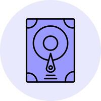 Hard Disk Vecto Icon vector