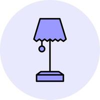 Table Lamp Vecto Icon vector