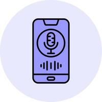 Voice Assistant Vecto Icon vector