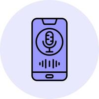 Voice Assistant Vecto Icon vector