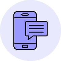 Chatting Vecto Icon vector