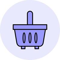 Shopping Basket Vecto Icon vector