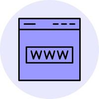 Web Site Vecto Icon vector