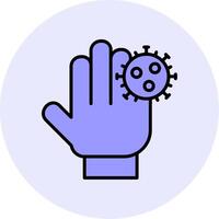 Dirty Hands Vecto Icon vector