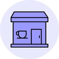 Coffee Shop Vecto Icon vector
