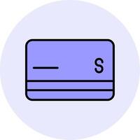 Credit Card Vecto Icon vector