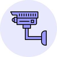 Cctv Camera Vecto Icon vector