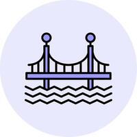 Bridge Vecto Icon vector