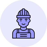 trabajador vecto icono vector