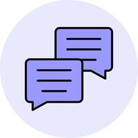 Construction Conversation Vecto Icon vector