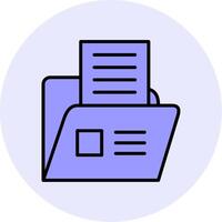 File Folder Vecto Icon vector