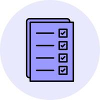 Check list Vecto Icon vector