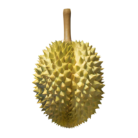 AI generated Durian fruit isolated on transparent background png