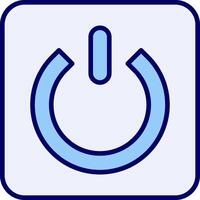 Power Button Vecto Icon vector