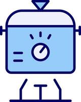 Slow Cooker Vecto Icon vector