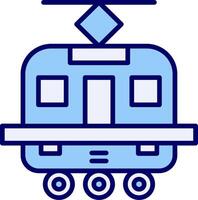Tram Vecto Icon vector