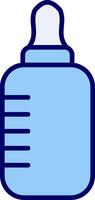 Baby Bottle Vecto Icon vector