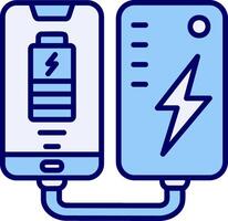 Portable Battery Vecto Icon vector