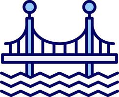 Bridge Vecto Icon vector