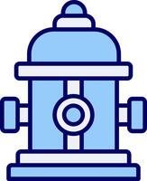 Fire Hydrant Vecto Icon vector