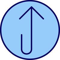 Up Arrow Vecto Icon vector