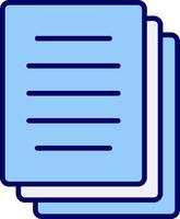 Papers Vecto Icon vector