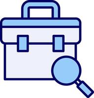 Jobs Search Vecto Icon vector