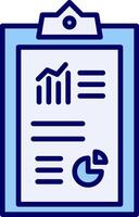 Work Report Vecto Icon vector