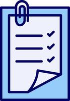Notes Vecto Icon vector