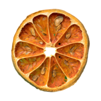 ai généré sec Bael fruit isolé sur transparent Contexte png