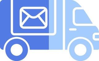 Postal Delivery Vecto Icon vector