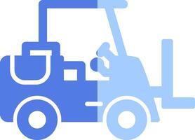 Forklift Vecto Icon vector