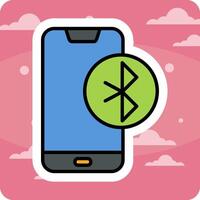 Bluetooth Vecto Icon vector