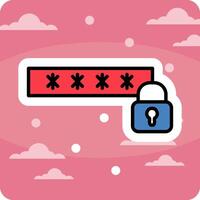 Password Vecto Icon vector
