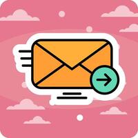 Email Sent Vecto Icon vector