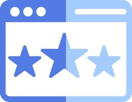 Web Page FeedBack Vecto Icon vector