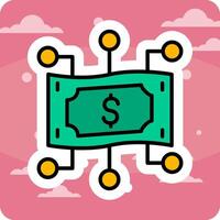 Digital Money Vecto Icon vector