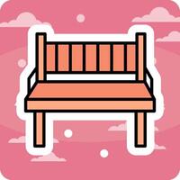 Bench Vecto Icon vector